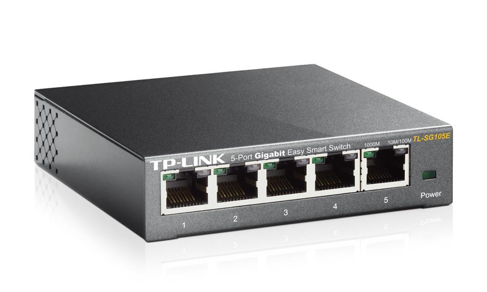 Tp-Link Switch 5-Port 10/100/1000 Desktop Steel Case