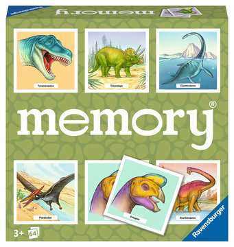 Jogo Educativo Ravensburger Grand Memory Dinosaurs (Fr) Multicolor 