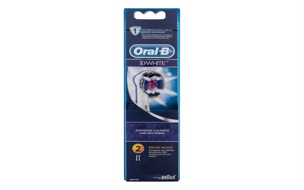 Replacement Toothbrush Head 3d White  1balení