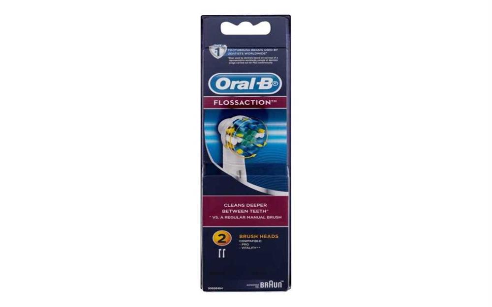 Replacement Toothbrush Head Floss Action  1pack