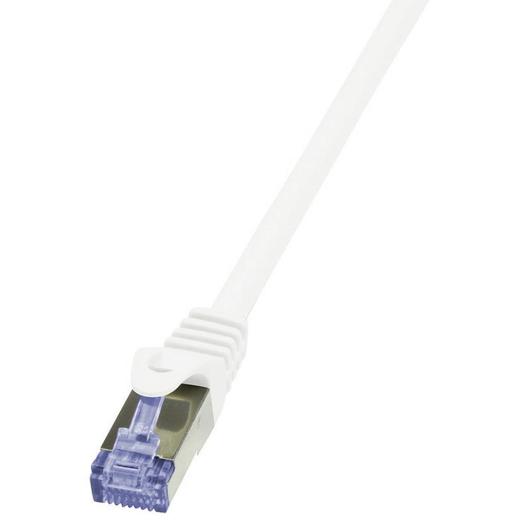 Logilink Patchcabo Cat6a S/Ftp Awg26 Pimf 10,00m Branco