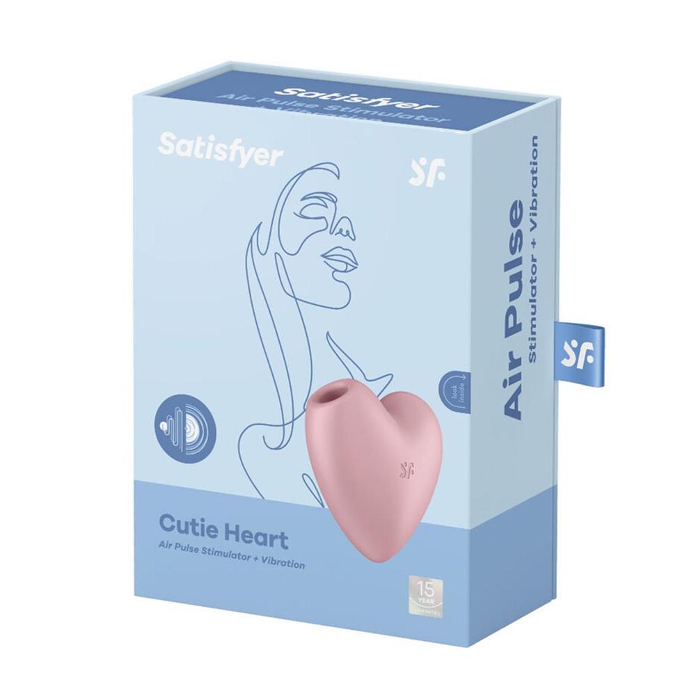 Satisfyer Cutie Heart Estimulador e Vibrador de A.