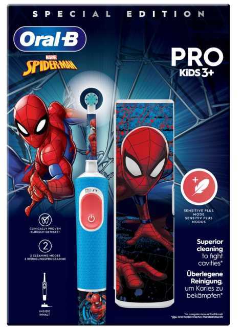 Oral-B Vitality Pro Kids Spiderman Crianças Escov.