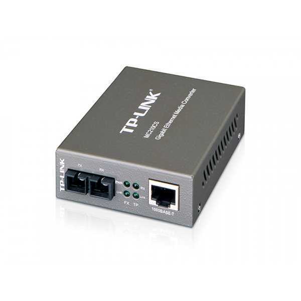 Conversor Medios Tp Link Mc210cs Single Mode Sc/Upc - Rj45 Giga 15km