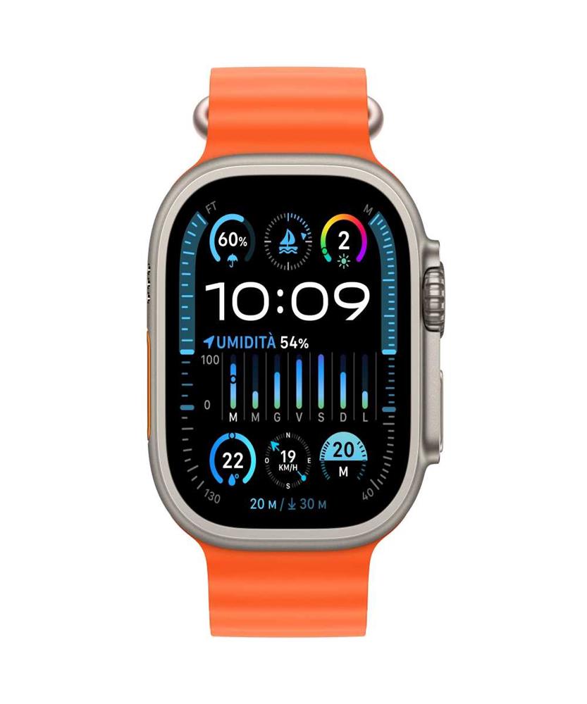 Smartwatch Apple Ultra 2 Laranja Titânio 49 Mm 