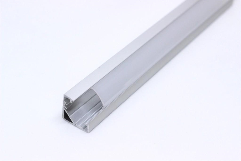Perfil Aluminio P/ Fita LED 2mt Canto Difusor Opac