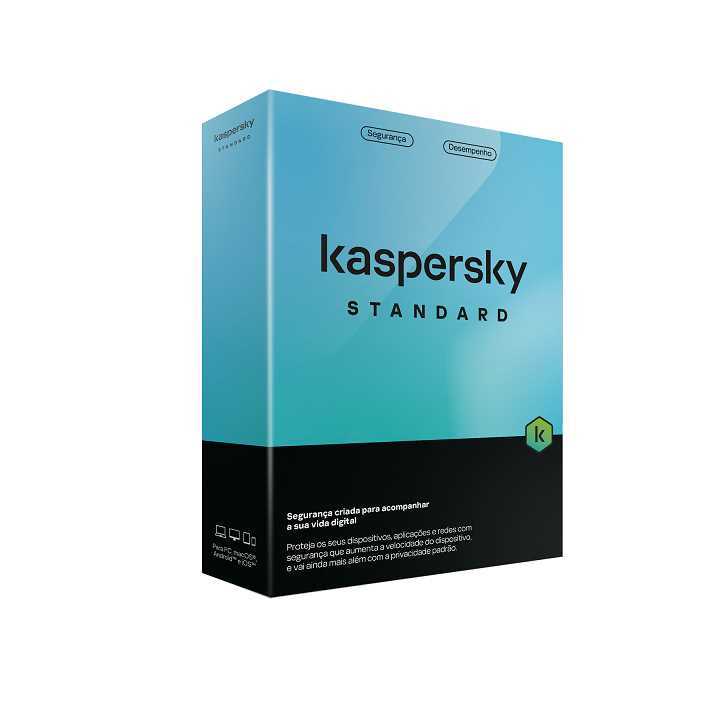 Software Kaspersky Standard 3 Dispositivos Msb Pt - Atch