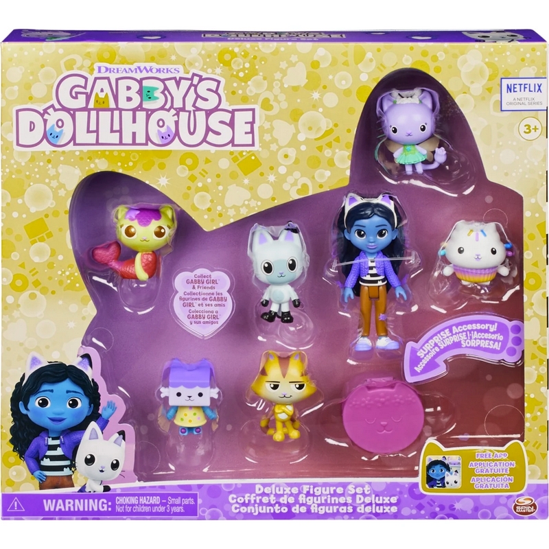 Conjunto de Figuras Concentra Gabby's Dollhouse