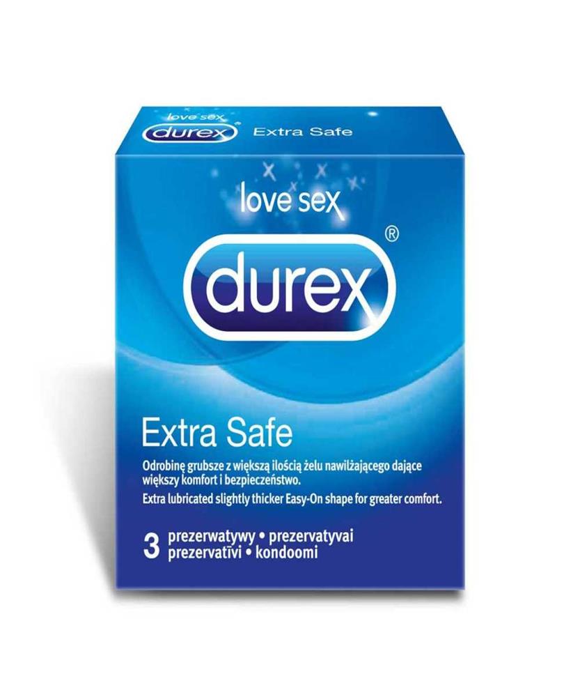 Condoms Extra Safe Thicker  1pack