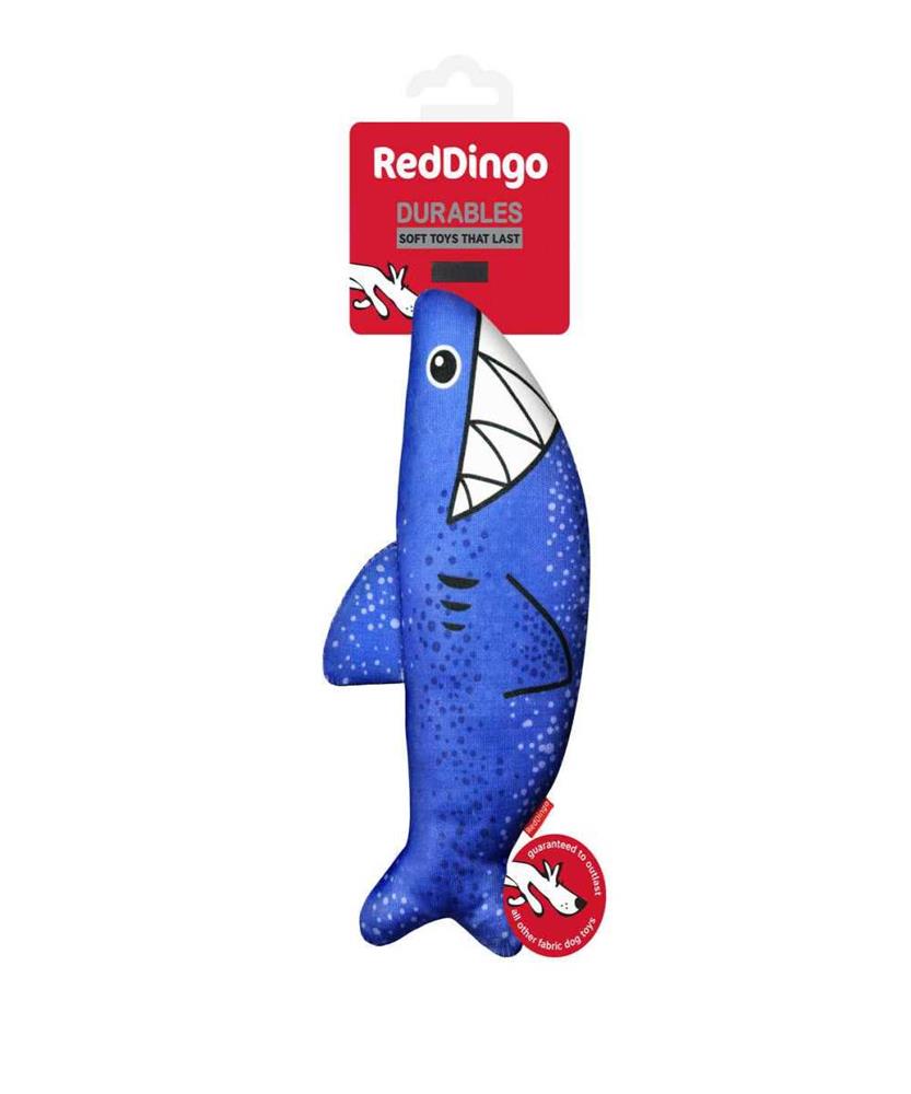 Brinquedo para cães Red Dingo 25,5 cm Tubarão Int.