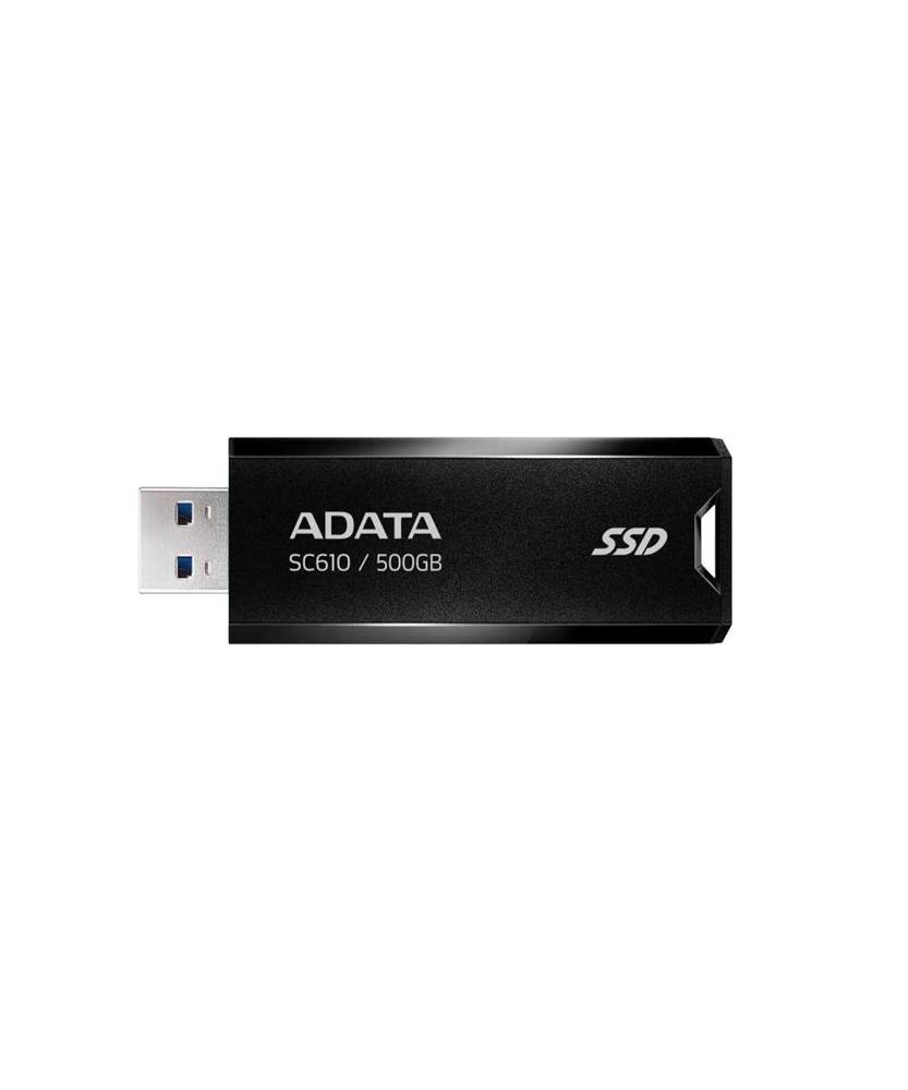 Disco Duro Externo Adata Sc610-500g-Cbk SSD 500 Gb SSD 