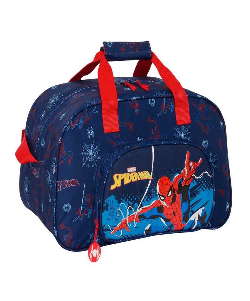 Saco de Desporto Spider-Man Neon Azul Marinho 40 .