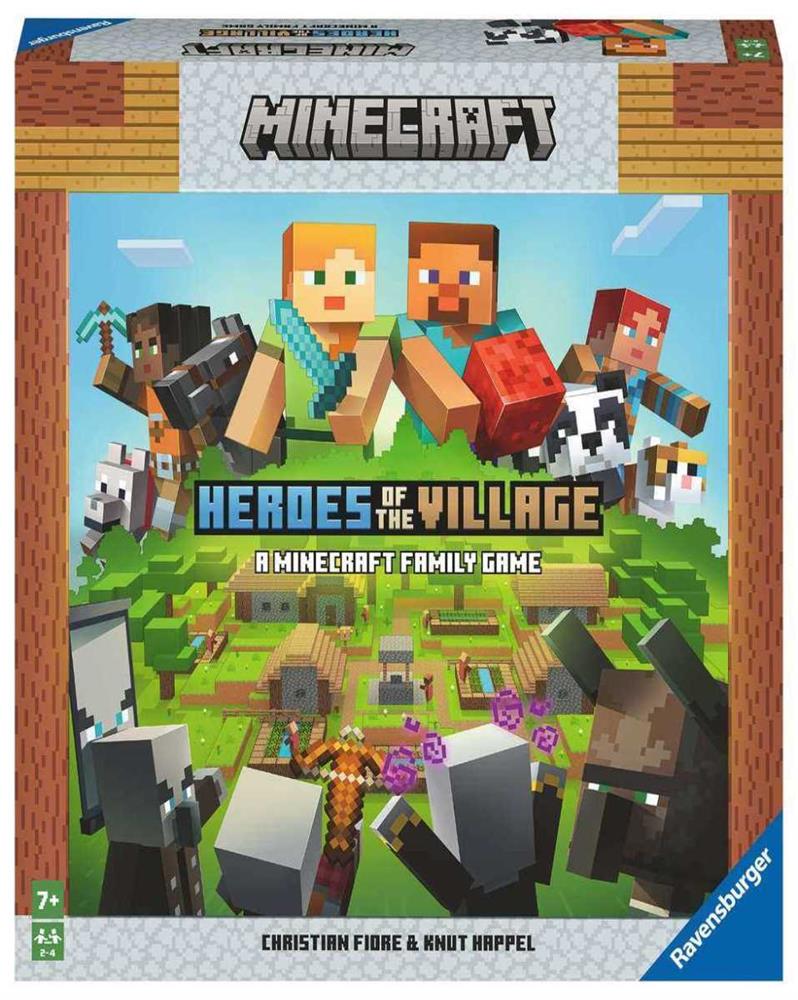 Jogo de Mesa Minecraft Heroes Of The Village 