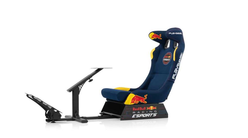 Playseat Evolution Pro Red Bull Racing Esports Universal Gaming Chair Upholstered Seat Navy  Red  Wh