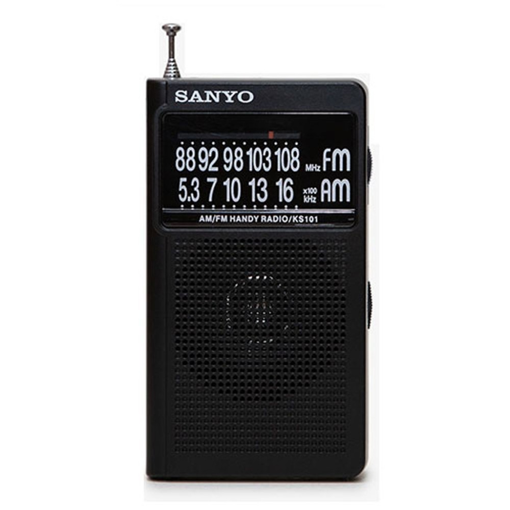 Radio Portatil Sanyo Ks101p Plata