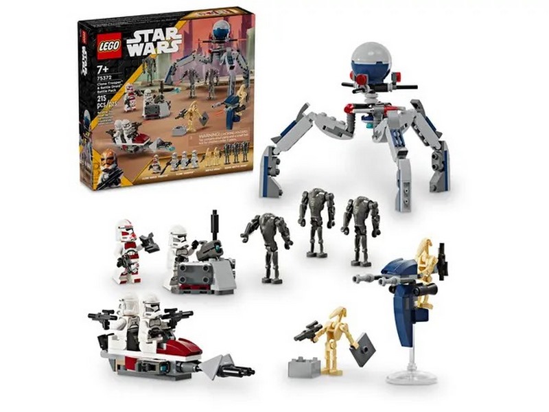 Lego Star Wars Clone Trooper & Battle Droid (75372)