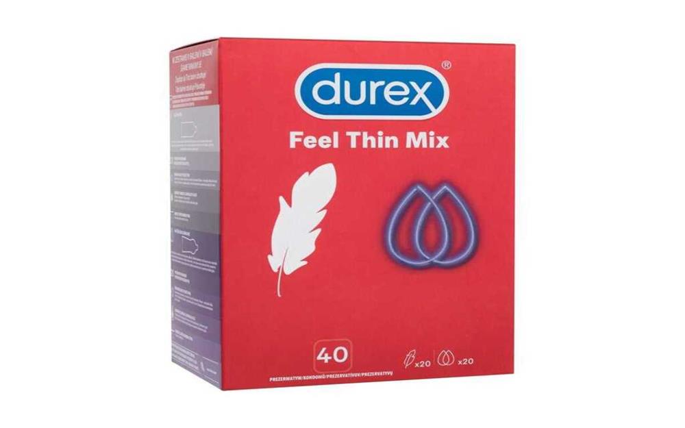 Condoms Feel Thin Mix 1pack