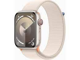 Watch Apple Watch Series 9 Gps 45mm Starlight Aluminium Case With Sport Loop - Starlight Eu
