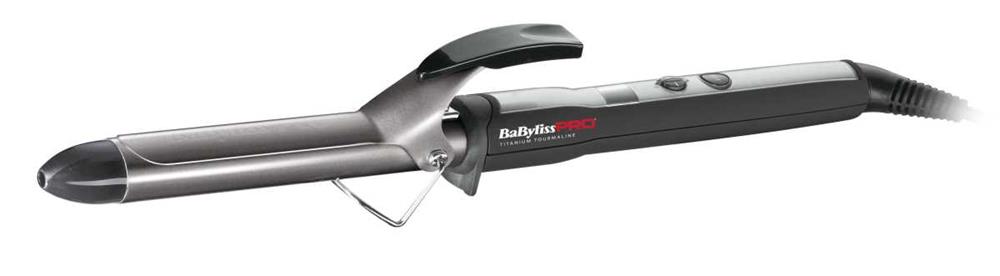 Babyliss Bab2273tte Hair Styling Tool Curling Iron Warm Black  Titanium 2.7 M