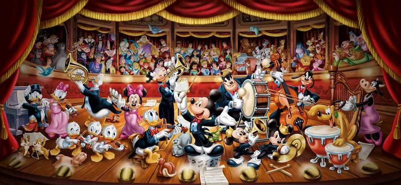 Clementoni Disney Orchestra Puzzle 13200 Unidade(.