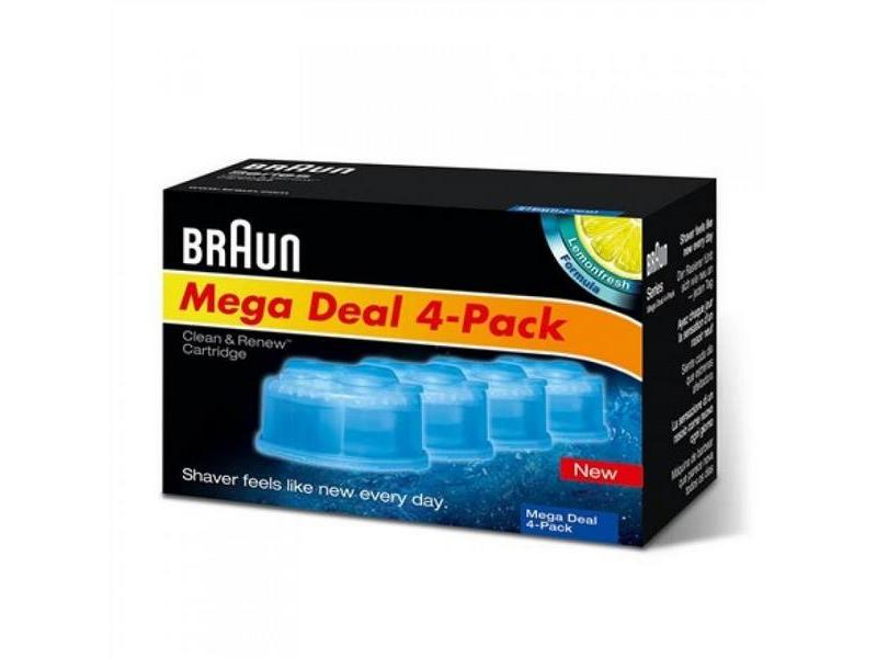 Braun | Refills 4 Pack | Clean And Renew Ccr4 3+1