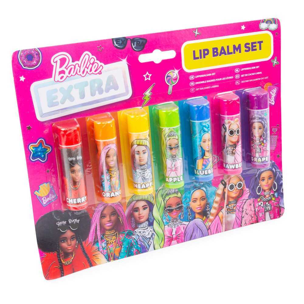 Set Balsamos Labiales Barbie
