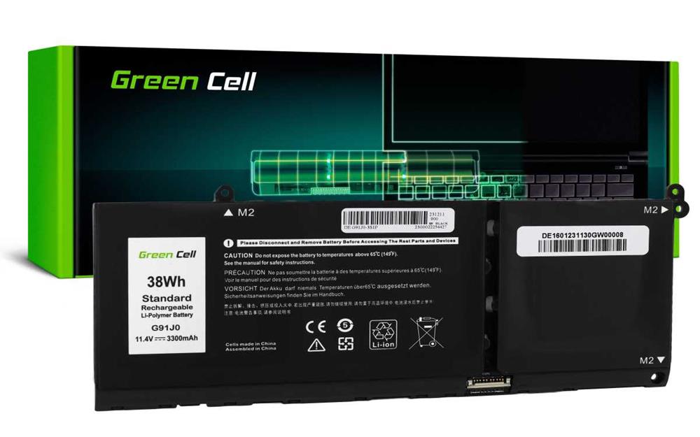 Bateria de Célula Verde G91j0 para Dell Latitude