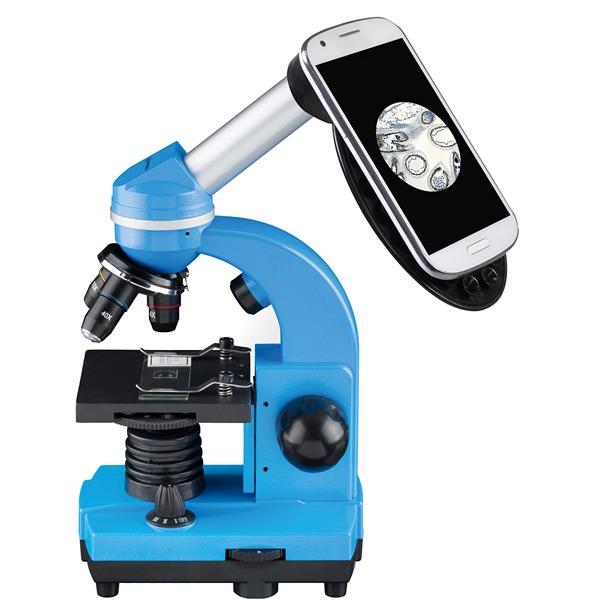 Microscópio Bresser Junior Biolux SEL azul