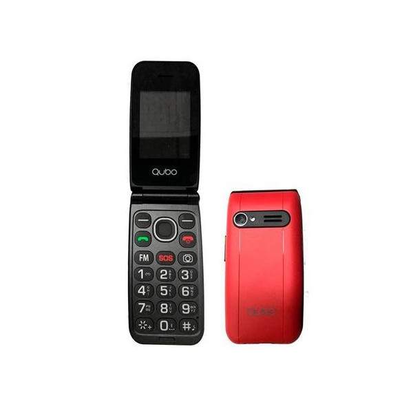 Telefone Sénior Qubo X-28BRD Vermelho