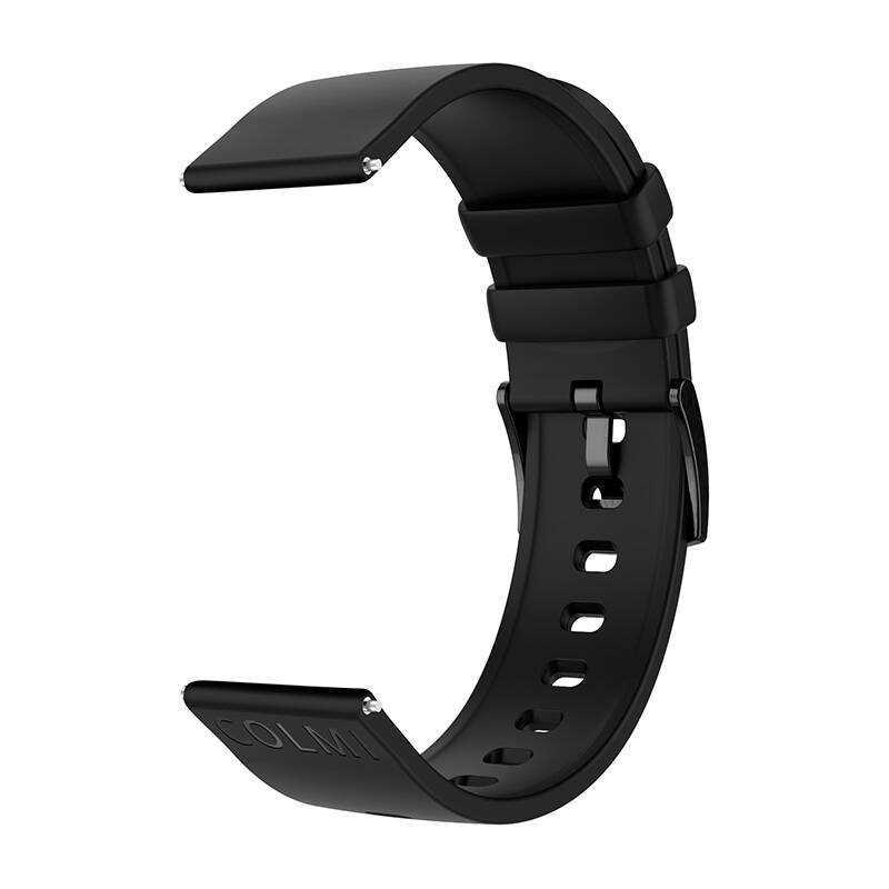 Pulseira Colmi Silicone Smartwatch Preta 22mm