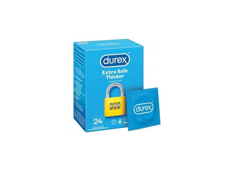 Condoms Extra Safe Thicker  24pc