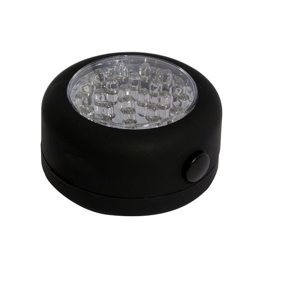 Lanterna LED Redonda Magnetica com Pilhas