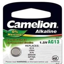 Camelion Button Stack 1.5v Ag13 Lr44 Verde
