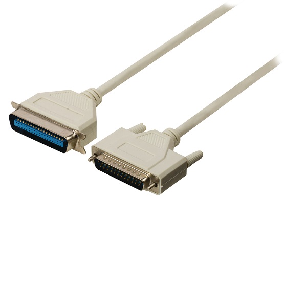 Cable Paralelo Dsub25p Macho a Centronics 36p Mac.