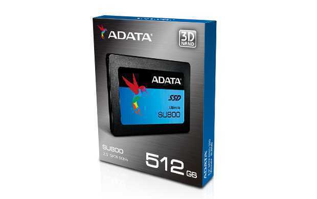 Adata SSD Su800ss 512gb Black Color Box