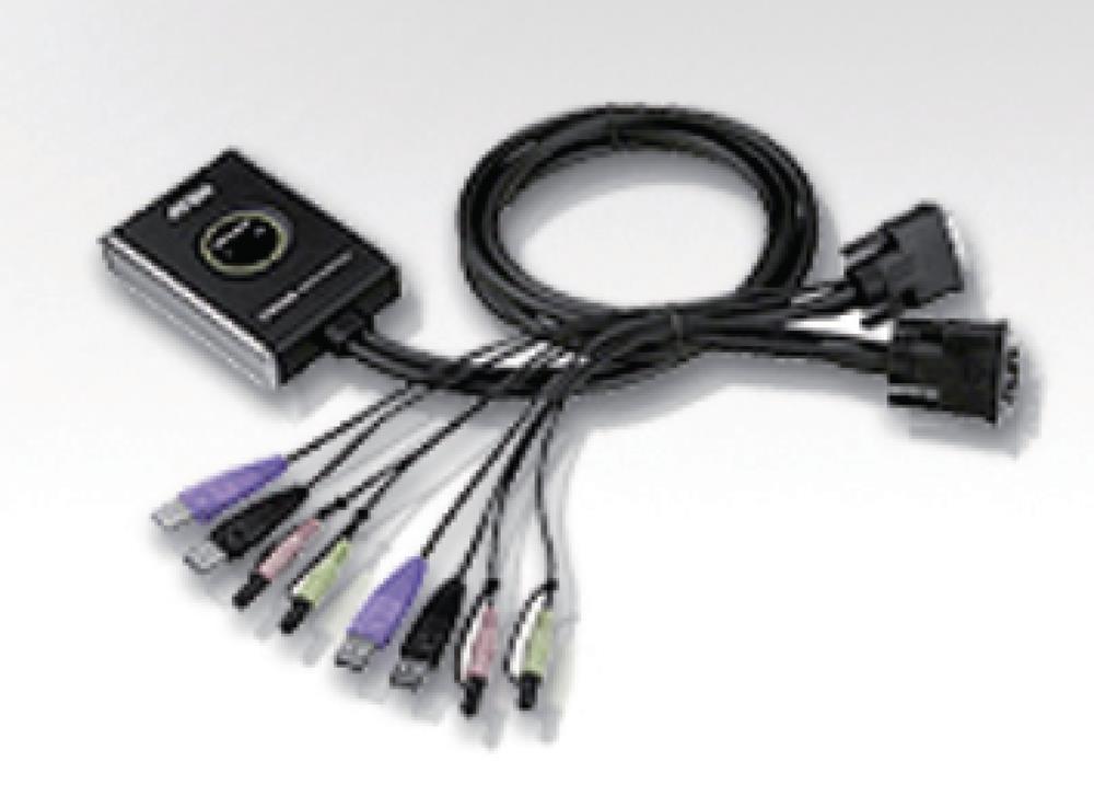 Aten Cs682 - Kvm / Audio / Usb Switch - 2 Ports