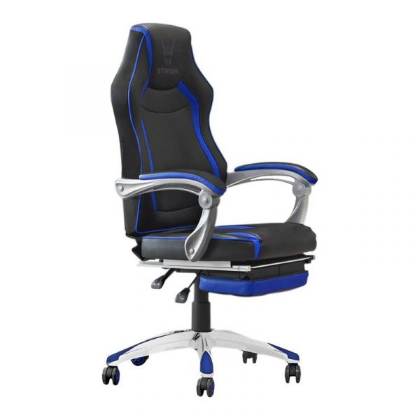 Cadeira de Gaming Woxter Stinger Station Rx Azul Preto/Azul 