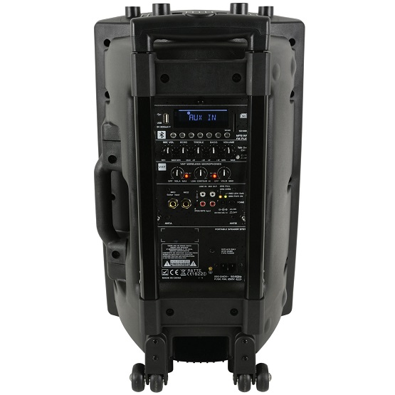 Qx15pa-Plus Portable Pa Uhf Usb/Sd/Fm/Bt