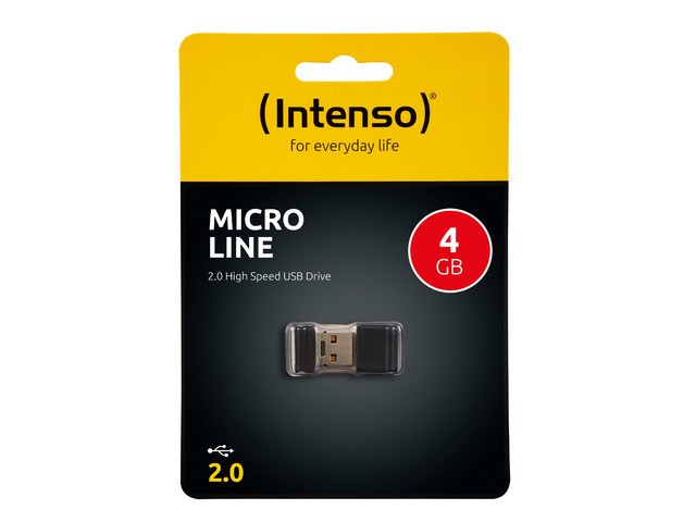 Intenso Micro Line           4gb Usb Stick 2.0