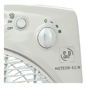 Ventilador Box Fan S&P Meteor-Es N 30cm
