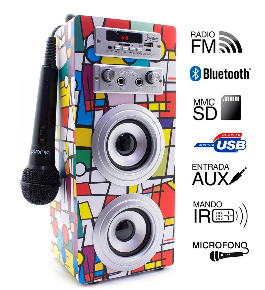 Joybox Karaoke Bluetooth Picasso