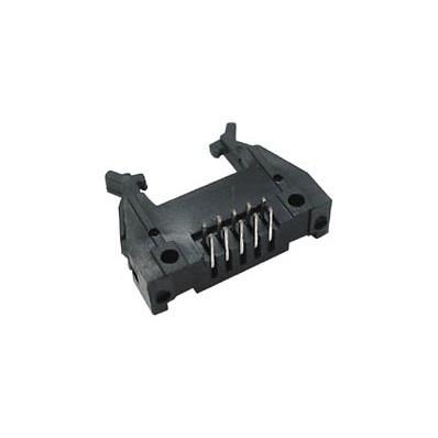 Ficha Flat Macho 14 Pinos com Trav&atilde;o