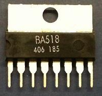 Circuito Integrado Power Amplifier 9v 1.5w Ba518