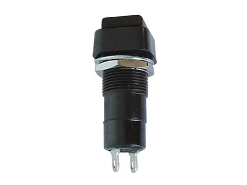 Interruptor Pulsador 1p Off-On Preto 3a/125v