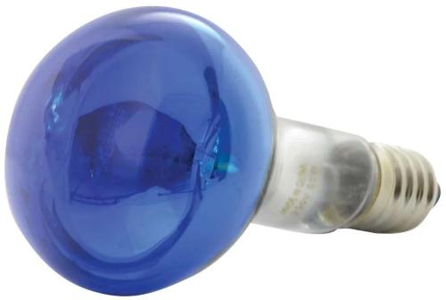 Lampada E27 60w 230vac R80 Azul