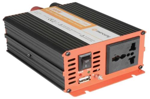 Inversor 300w 12vdc 230vac Arranque Suave Mercurio