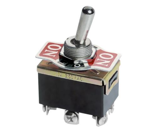 Interruptor Alavanca 2 Contatos 3 Posi&ccedil;oes 250v 6a