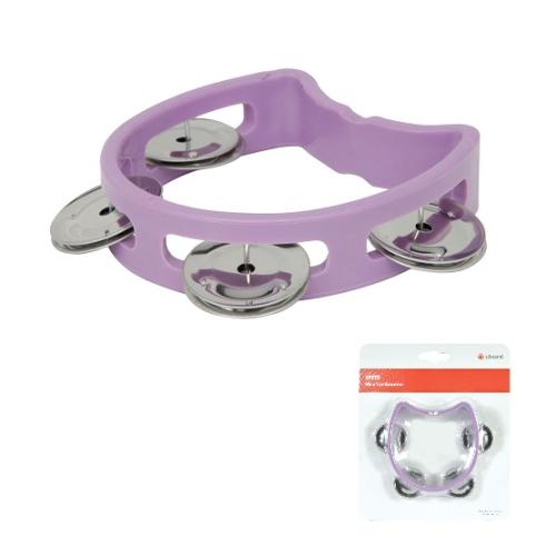 Tamborim Mini D Plastico Lilas