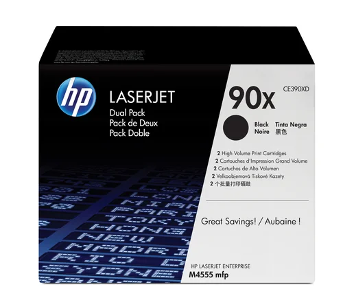 Hp Pack de Ahorro de 2 Cartuchos de T&oacute;ner Original