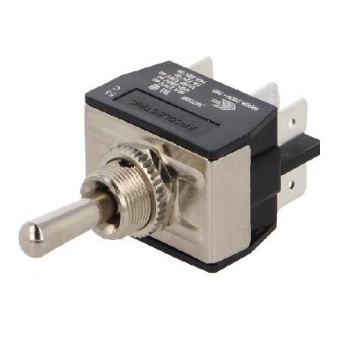 Interruptor Toggle (On)-Off-(On) 3p 16a 250vac